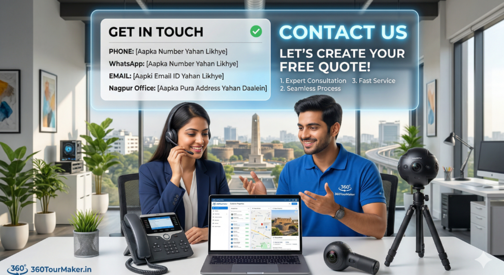 Contact Us | 360TourMaker Nagpur